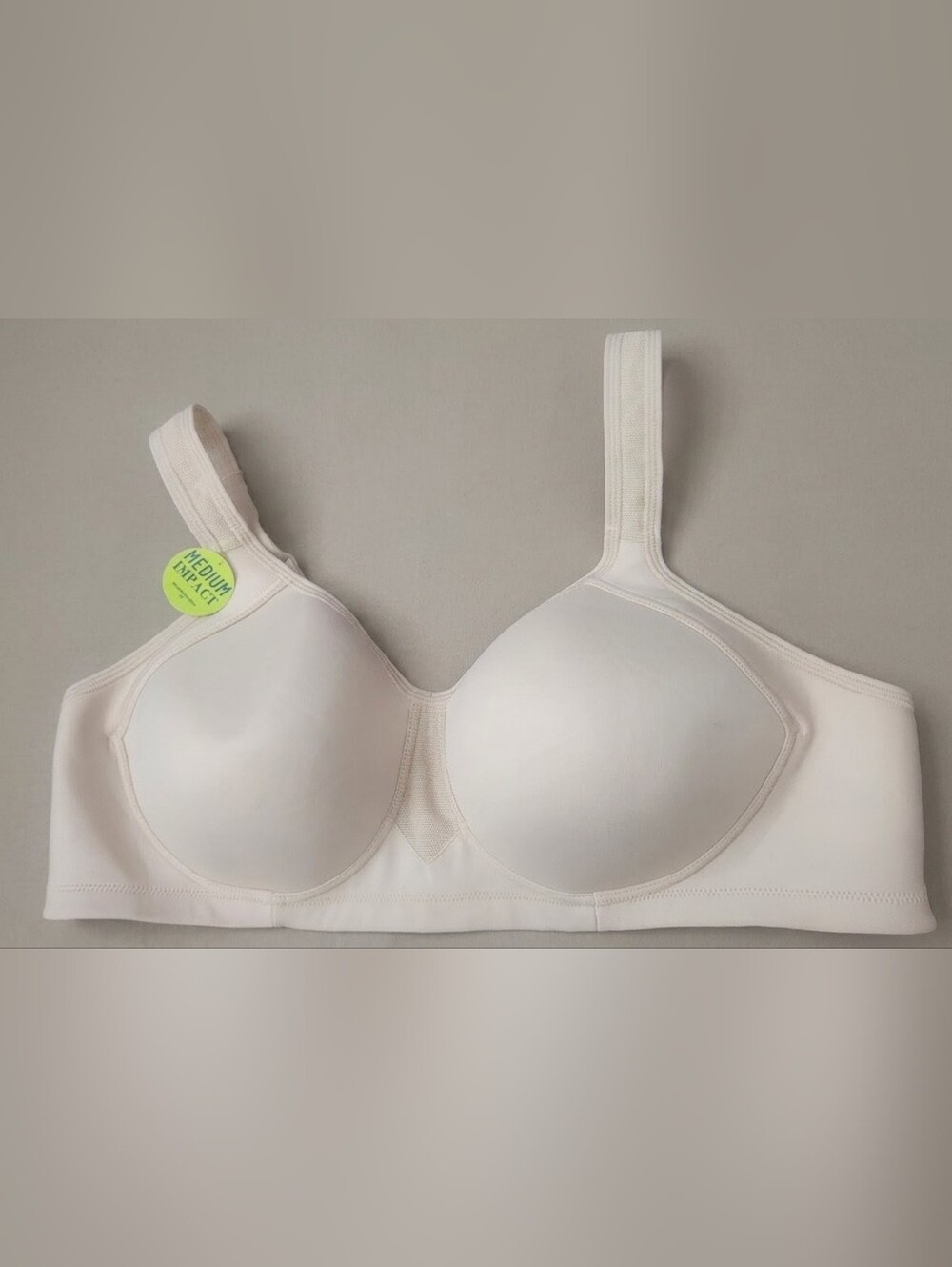 42B Vanity Fair Style #71500 Beige Convertible Sports Bra. NEW